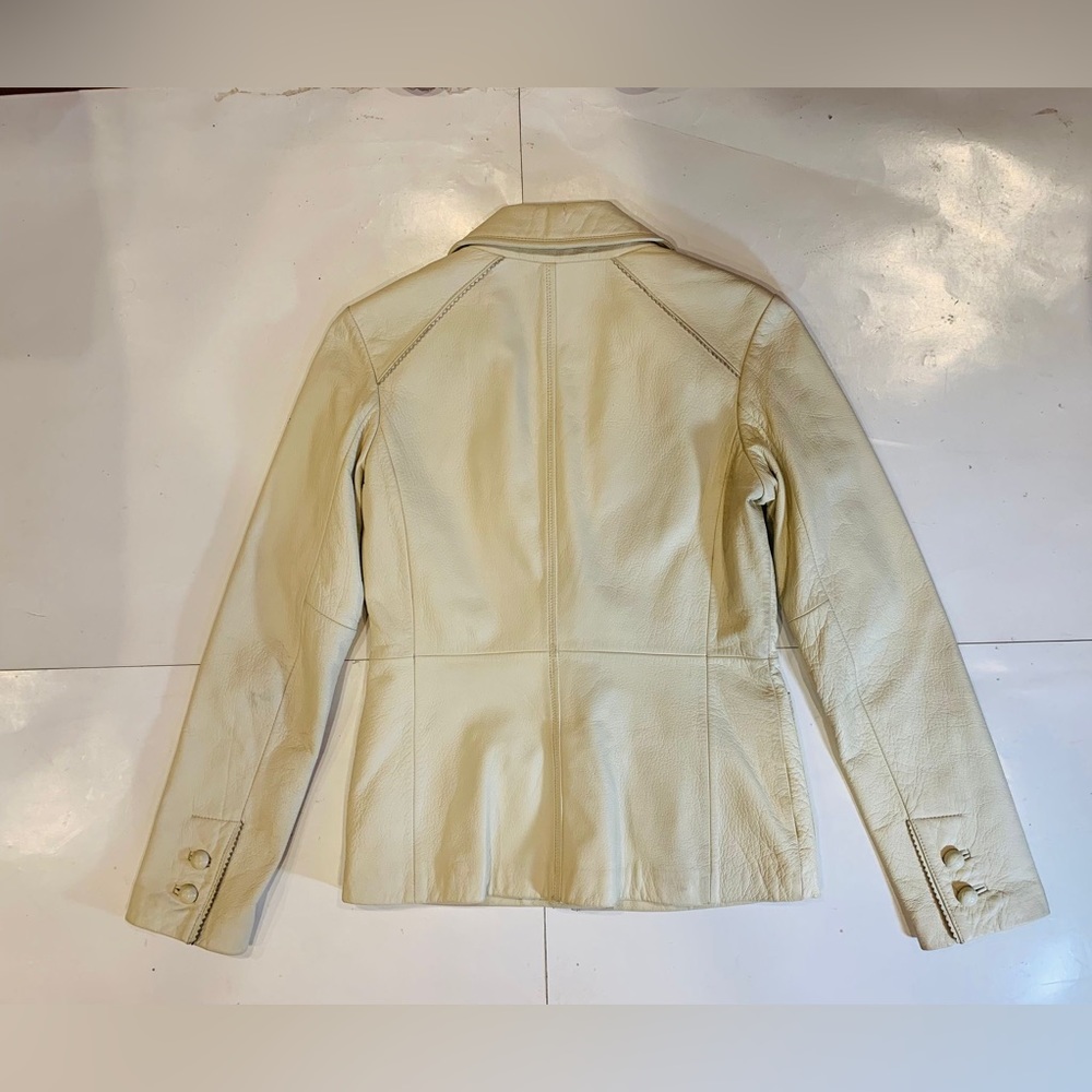 Kenneth Code Reaction Leather Blazer - image 8